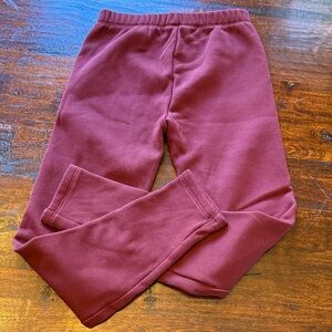 GAP Kids Maroon Fleece Pants